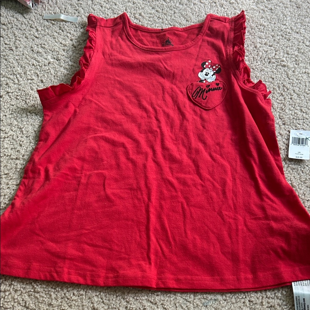 Girls Minnie Tank Top